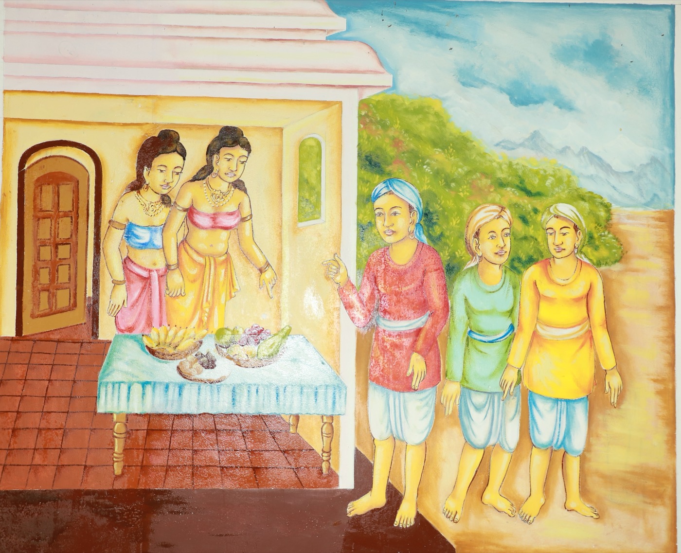 The Five Sense Attachments — Telapatta Jataka