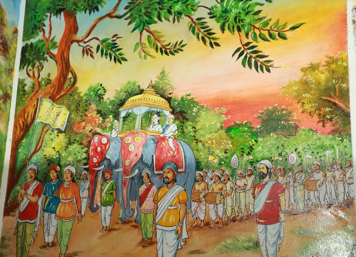 Queen Mahamaya's Journey to Devdaha