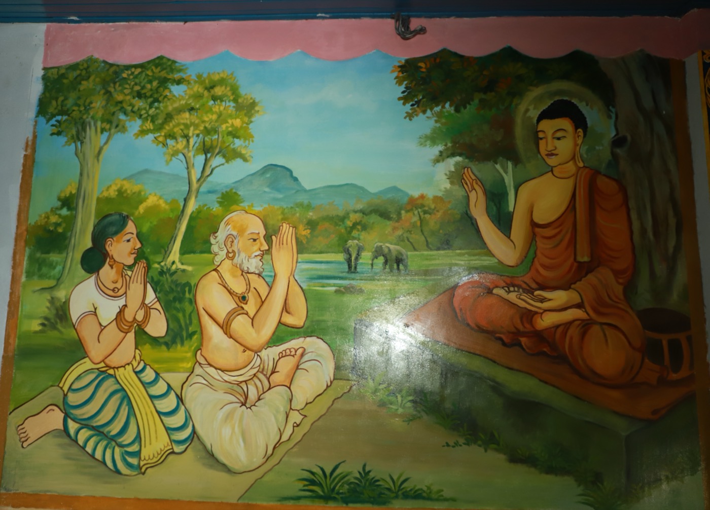 The Buddha's Visit to Nagamaha Viharaya